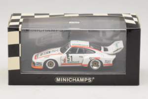 Porsche 935 Vaillant #51 B. Wollek Zolder 1977 Minichamps 1:43 400776351 Metaal — afbeelding 4 van 4