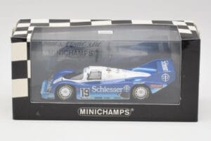 Porsche 956 #1 Brun S. Bellof / T. Boutsen Hockenheim 1985 Minichamps 1:43 430856699 Metaal — afbeelding 4 van 4