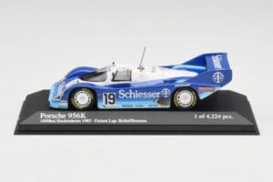 Porsche 956 #1 Brun S. Bellof / T. Boutsen Hockenheim 1985 Minichamps 1:43 430856699 Metaal