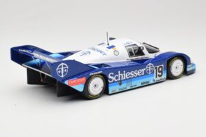 Porsche 956K Group C #19 Brun Motorsport Schiesser S. Bellof / T. Boutsen 1000km Hockenheim 1985 Minichamps 1:18 155856619 Me — afbeelding 2 van 6