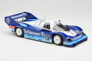 Porsche 956K Group C #19 Brun Motorsport Schiesser S. Bellof / T. Boutsen 1000km Hockenheim 1985 Minichamps 1:18 155856619 Me — afbeelding 4 van 6
