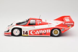 Porsche 956K #14 K. Rosberg / J. Lammers Canon Racing 3rd Place 1000km Nürburgring 1983 Minichamps 1:18 155836614 Metaal — afbeelding 3 van 6