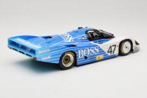 Porsche 956L #47 Hugo Boss V. Merl / H. Grohs / A. Plankenhorn 24 Hours of Le Mans 1984 Minichamps 1:18 183846947 Metaal — afbeelding 3 van 8