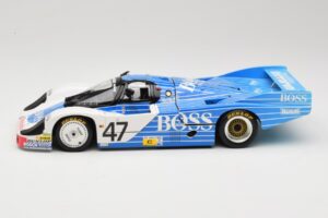 Porsche 956L #47 Hugo Boss V. Merl / H. Grohs / A. Plankenhorn 24 Hours of Le Mans 1984 Minichamps 1:18 183846947 Metaal — afbeelding 4 van 8