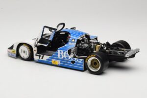 Porsche 956L #47 Hugo Boss V. Merl / H. Grohs / A. Plankenhorn 24 Hours of Le Mans 1984 Minichamps 1:18 183846947 Metaal — afbeelding 5 van 8