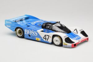 Porsche 956L #47 Hugo Boss V. Merl / H. Grohs / A. Plankenhorn 24 Hours of Le Mans 1984 Minichamps 1:18 183846947 Metaal — afbeelding 6 van 8