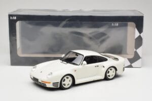 Porsche 959 Grand Prix White Minichamps 1:18 155066202 Metaal — afbeelding 6 van 6