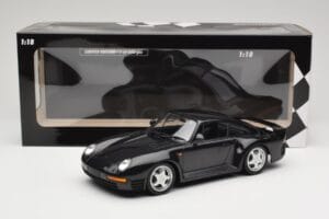 Porsche 959 Grey Metallic Minichamps 1:18 155066205 Metaal — afbeelding 6 van 6