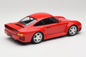 Porsche 959 Guards Rood Minichamps 1:18 155066200 Metaal — afbeelding 2 van 6