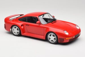 Porsche 959 Guards Rood Minichamps 1:18 155066200 Metaal — afbeelding 4 van 6