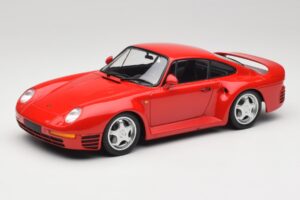 Porsche 959 Guards Rood Minichamps 1:18 155066200 Metaal