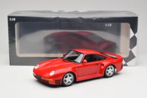 Porsche 959 Guards Rood Minichamps 1:18 155066200 Metaal — afbeelding 6 van 6