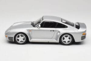Porsche 959 Zilver Metallic Minichamps 1:18 155066201 Metaal — afbeelding 3 van 6