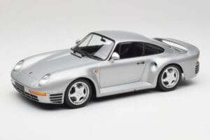 Porsche 959 Zilver Metallic Minichamps 1:18 155066201 Metaal
