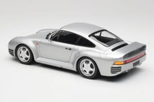 Porsche 959 Zilver Metallic Minichamps 1:18 155066201 Metaal — afbeelding 5 van 6