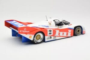 Porsche 962 #2 Brun Motorsport J. Mass / O. Larrauri 1000km Nürburgring 1987 Minichamps 1:18 155876502 Metaal — afbeelding 2 van 6