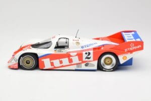 Porsche 962 #2 Brun Motorsport J. Mass / O. Larrauri 1000km Nürburgring 1987 Minichamps 1:18 155876502 Metaal — afbeelding 3 van 6