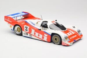 Porsche 962 #2 Brun Motorsport J. Mass / O. Larrauri 1000km Nürburgring 1987 Minichamps 1:18 155876502 Metaal — afbeelding 4 van 6