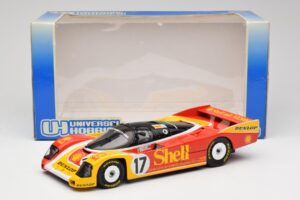 Porsche 962C Group C #17 D. Bell / H-J. Stuck / K. Ludwig 24 Hours of Le Mans 1988 Universal Hobbies 1:18 4704 Metaal — afbeelding 8 van 8
