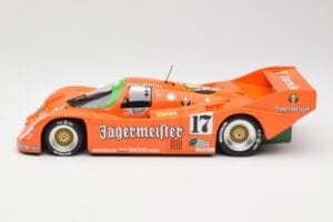 Porsche 962C #17 Jägermeister T. Boutsen / F. Jelinski 1000km Spa 1986 Minichamps 1:18 155866517 Metaal — afbeelding 3 van 6