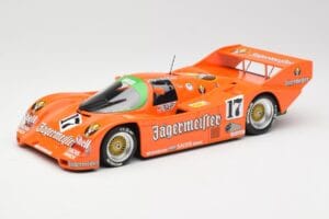 Porsche 962C #17 Jägermeister T. Boutsen / F. Jelinski 1000km Spa 1986 Minichamps 1:18 155866517 Metaal
