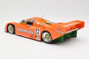 Porsche 962C #17 Jägermeister T. Boutsen / F. Jelinski 1000km Spa 1986 Minichamps 1:18 155866517 Metaal — afbeelding 5 van 6