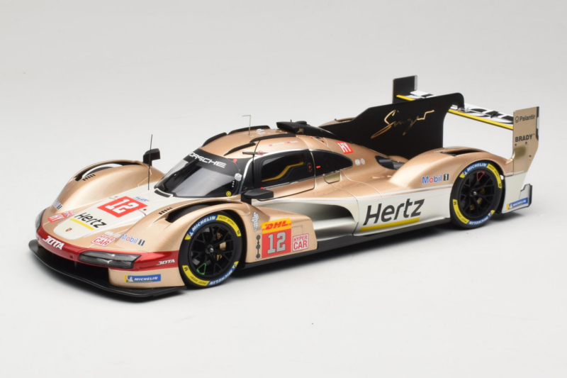 Porsche 963 LMDh #12 Hertz Team JOTA W. Stevens / C. Ilott Winner 6 Hours of Spa-Francorchamps 2024 Norev 1:18 187160 Metaal