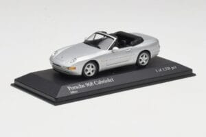 Porsche 968 Zilver Minichamps 1:43 400062332 Metaal — afbeelding 2 van 4