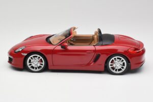 Porsche Boxster 981 S Guards Rood Minichamps 1:18 110062031 Metaal — afbeelding 4 van 8