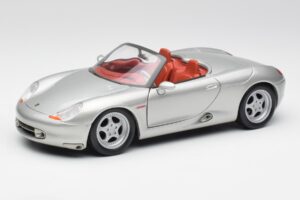 Porsche Boxster 986 Zilver Maisto 1:18 37800-M3 Metaal