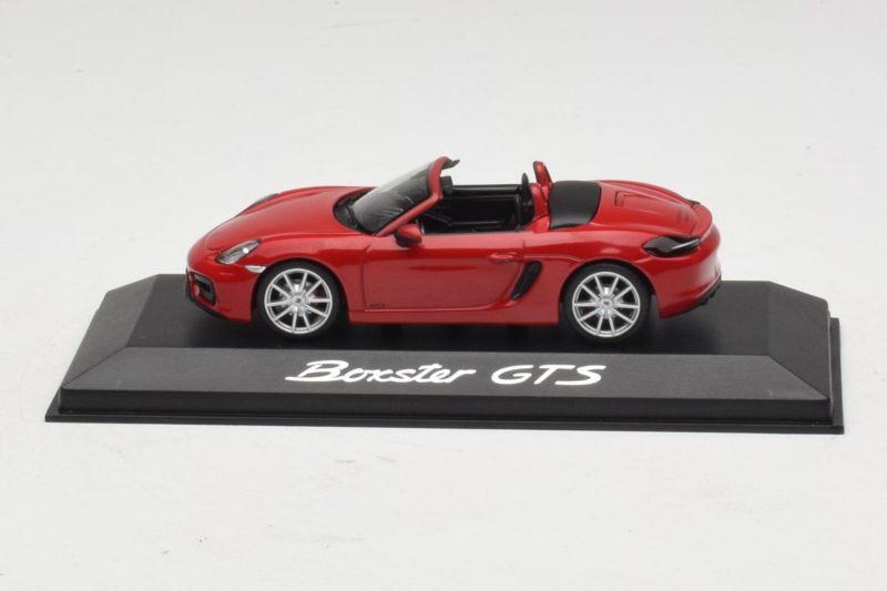 Porsche Boxster 981 GTS Rood Minichamps 1:43 WAP0200140E Metaal