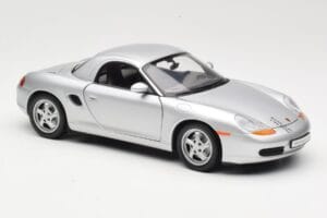 Porsche Boxster 986 Hard Top Zilver UT Models 1:18 27854 Metaal — afbeelding 6 van 8