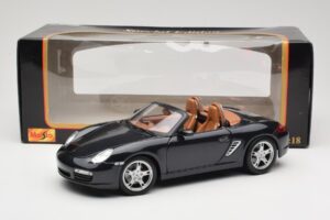 Porsche Boxster S 986 Blauw Maisto 1:18 31123 Metaal — afbeelding 8 van 8