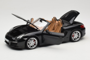 Porsche Boxster S 981 Basalt Black Minichamps 1:18 WAP0210160C Metaal — afbeelding 2 van 8