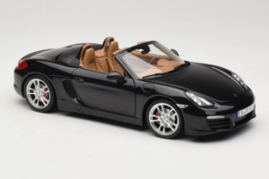 Porsche Boxster S 981 Basalt Black Minichamps 1:18 WAP0210160C Metaal — afbeelding 6 van 8