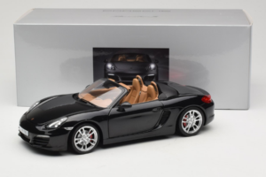 Porsche Boxster S 981 Basalt Black Minichamps 1:18 WAP0210160C Metaal — afbeelding 8 van 8