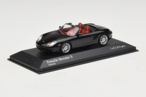 Porsche Boxster 986 S Zwart Minichamps 1:43 400062070 Metaal — afbeelding 2 van 4