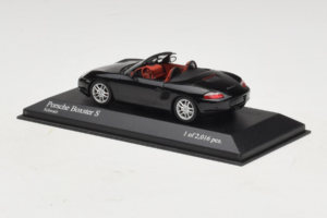 Porsche Boxster 986 S Zwart Minichamps 1:43 400062070 Metaal — afbeelding 3 van 4