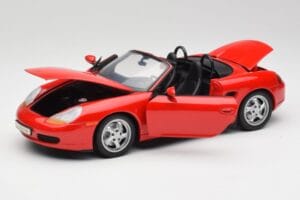 Porsche Boxster S 986 Guards Rood UT Models 1:18 27861-M1 Metaal — afbeelding 2 van 8