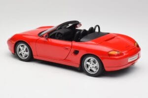 Porsche Boxster S 986 Guards Rood UT Models 1:18 27861-M1 Metaal — afbeelding 7 van 8