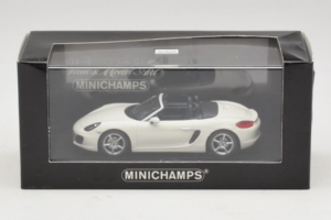 Porsche Boxster 981 Wit Minichamps 1:43 WAP0202000D-R1 Metaal — afbeelding 4 van 4