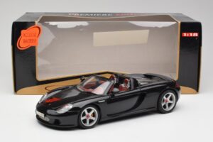 Porsche Carrera GT Zwart Maisto 1:18 36665 Metaal — afbeelding 8 van 8