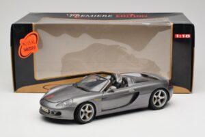 Porsche Carrera GT Grijs Metallic Maisto 1:18 36622-R1 Metaal — afbeelding 8 van 8