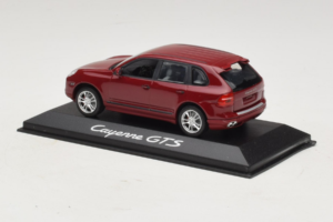 Porsche Cayenne 955 GTS Rood Met Zilveren Velgen Minichamps 1:43 WAP02000818 Metaal — afbeelding 3 van 4