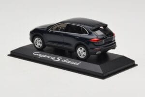 Porsche Cayenne 958 S Diesel Blue Metallic Minichamps 1:43 WAP0200080E Metaal — afbeelding 3 van 4