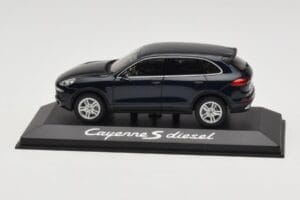 Porsche Cayenne 958 S Diesel Blue Metallic Minichamps 1:43 WAP0200080E Metaal