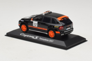 Porsche Cayenne S #12 Transsyberia 2007 Zwart Oranje Minichamps 1:43 WAP02000918 Metaal — afbeelding 3 van 5