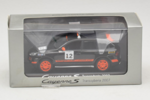 Porsche Cayenne S #12 Transsyberia 2007 Zwart Oranje Minichamps 1:43 WAP02000918 Metaal — afbeelding 5 van 5