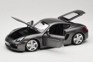 Porsche Cayman 981 S Grijs Minichamps 1:18 WAP0210070D Metaal — afbeelding 2 van 8