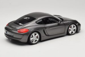 Porsche Cayman 981 S Grijs Minichamps 1:18 WAP0210070D Metaal — afbeelding 3 van 8